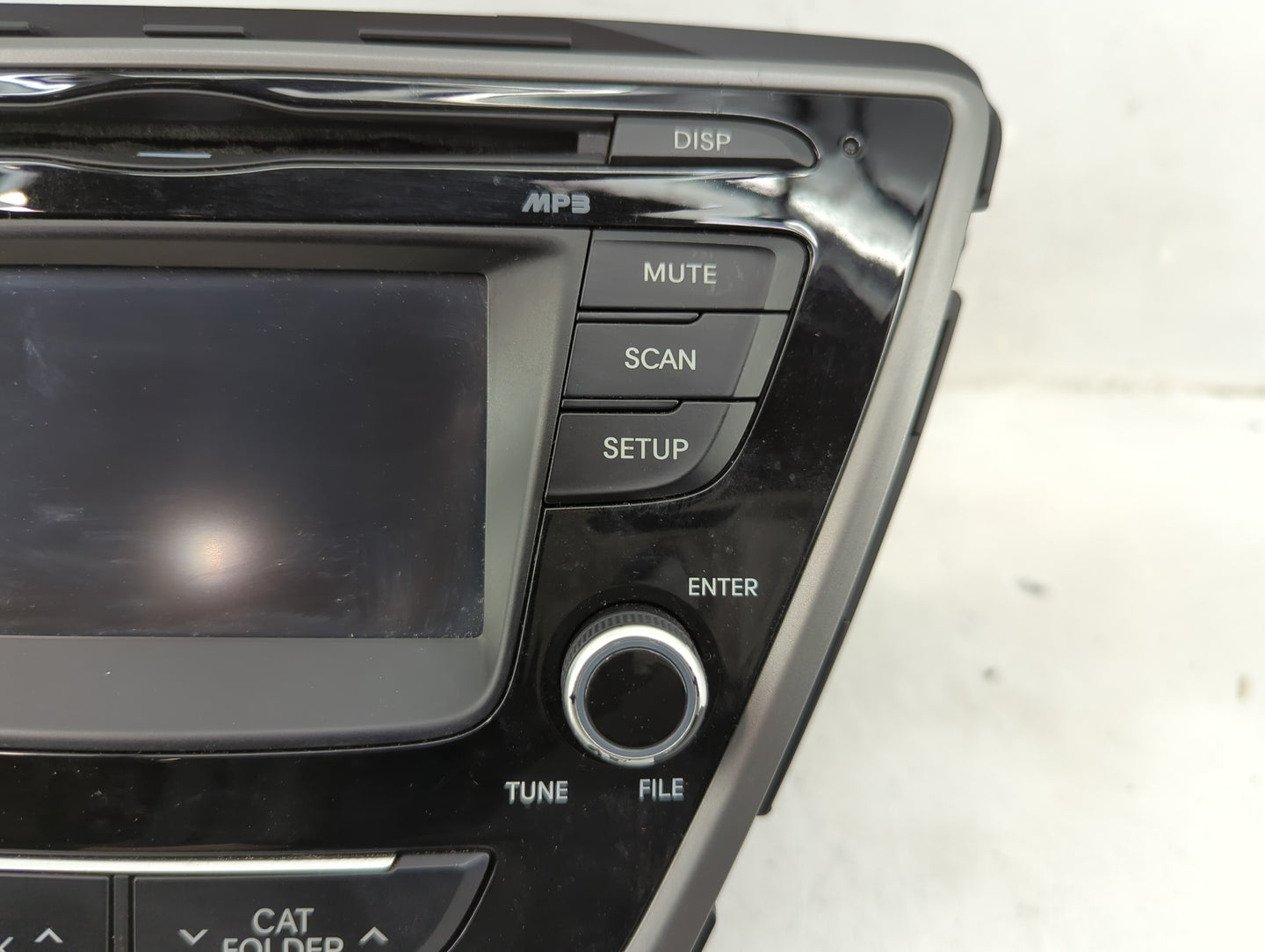2014-2016 Hyundai Elantra Radio AM FM Cd Player Receiver Replacement P/N:96180-3X165G Fits Fits 2014 2015 2016 OEM Used Auto