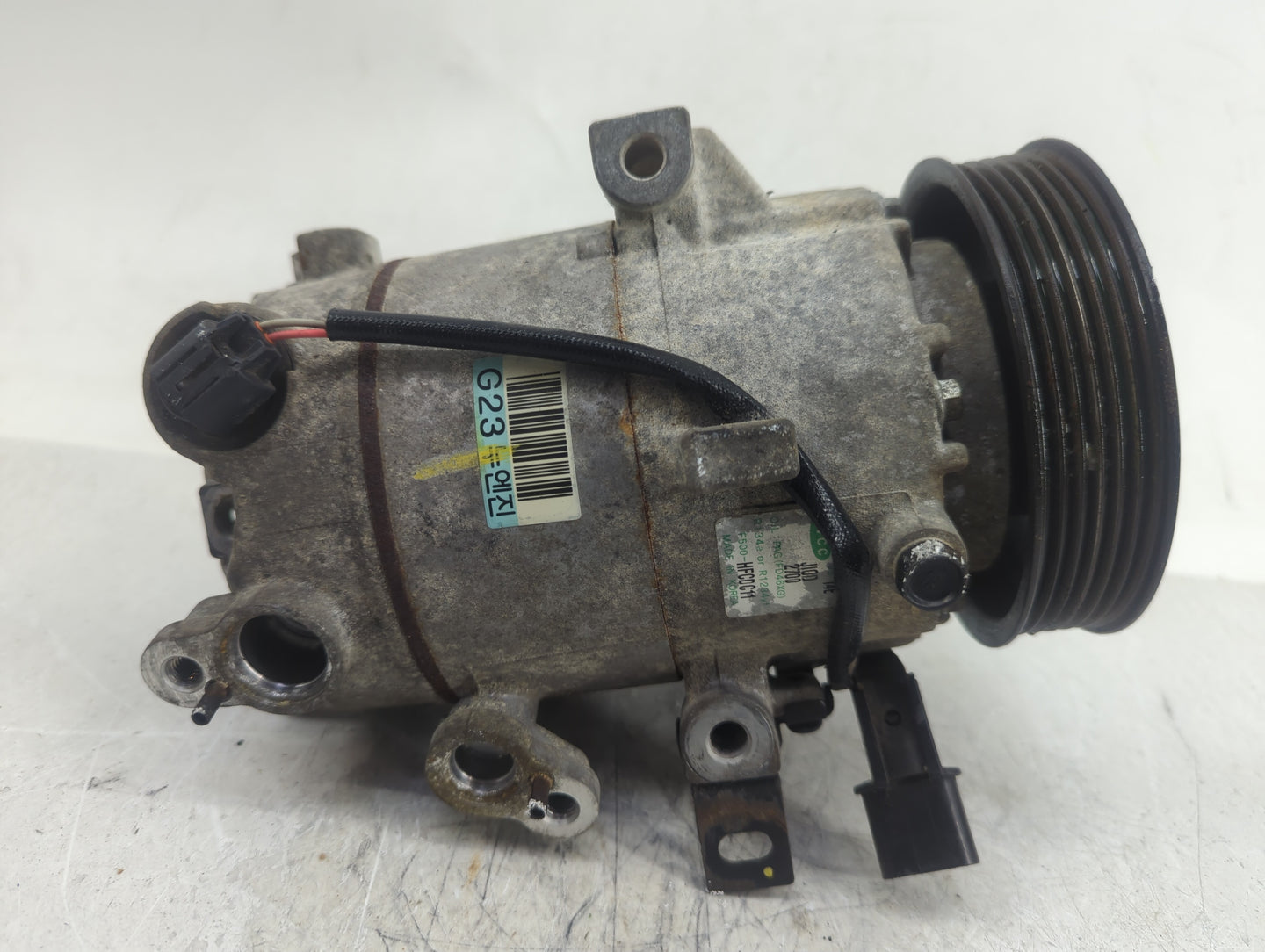 2014-2016 Hyundai Elantra Air Conditioning A/c Ac Compressor Oem - Oemusedautoparts1.com