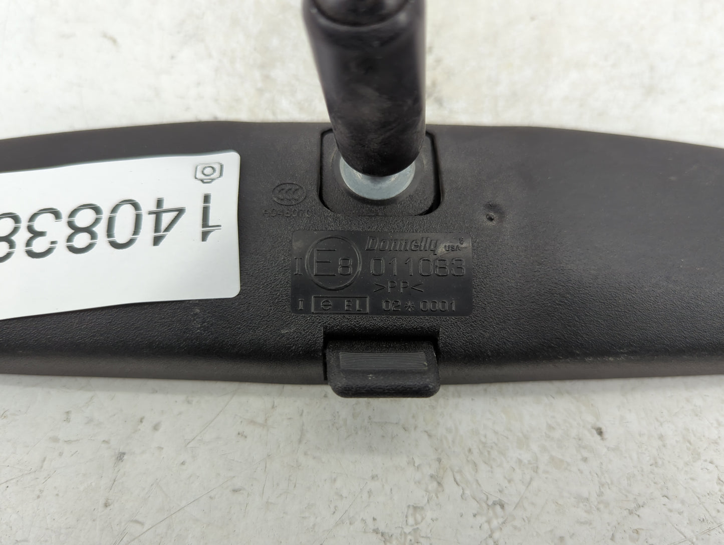 2013-2020 Hyundai Elantra Interior Rear View Mirror Replacement OEM P/N:A048070 Fits OEM Used Auto Parts - Oemusedautoparts1