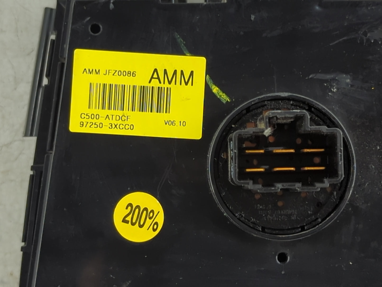 2014-2016 Hyundai Elantra Climate Control Module Temperature AC/Heater Replacement P/N:97250-3XCC0 Fits Fits 2014 2015 2016 