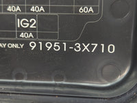 2014-2016 Hyundai Elantra Fusebox Fuse Box Panel Relay Module P/N:91951-3X710 Fits Fits 2014 2015 2016 OEM Used Auto Parts -