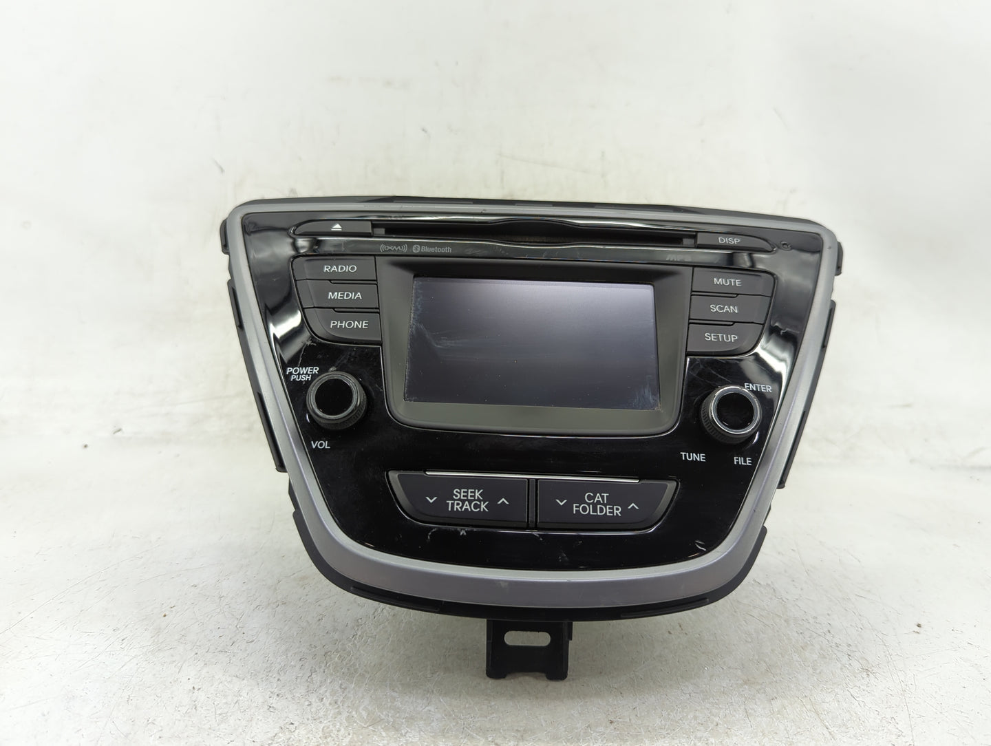 2014-2016 Hyundai Elantra Radio AM FM Cd Player Receiver Replacement P/N:96180-3X165GU Fits Fits 2014 2015 2016 OEM Used Aut