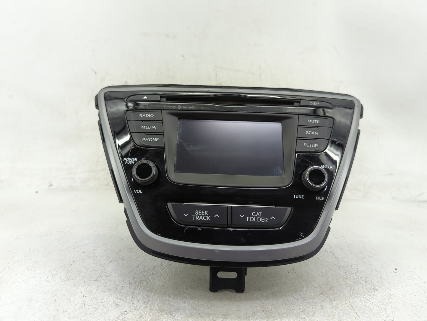 2014-2016 Hyundai Elantra Radio AM FM Cd Player Receiver Replacement P/N:96180-3X165GU Fits Fits 2014 2015 2016 OEM Used Aut