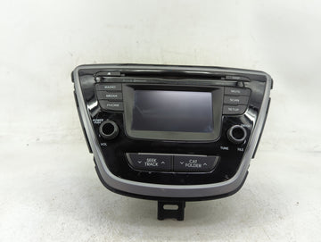 2014-2016 Hyundai Elantra Radio AM FM Cd Player Receiver Replacement P/N:96180-3X165GU Fits Fits 2014 2015 2016 OEM Used Aut