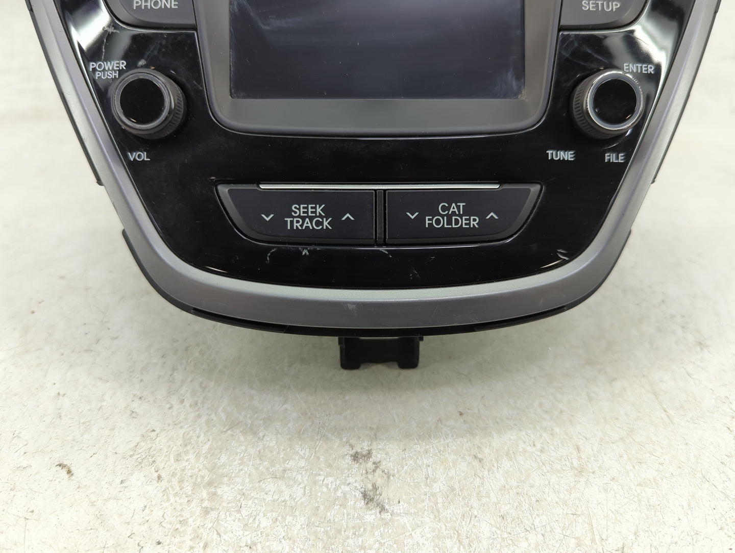 2014-2016 Hyundai Elantra Radio AM FM Cd Player Receiver Replacement P/N:96180-3X165GU Fits Fits 2014 2015 2016 OEM Used Aut