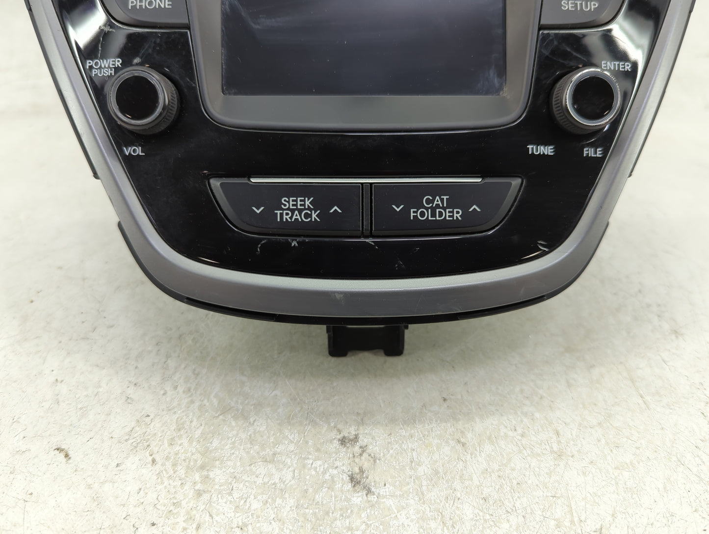 2014-2016 Hyundai Elantra Radio AM FM Cd Player Receiver Replacement P/N:96180-3X165GU Fits Fits 2014 2015 2016 OEM Used Aut