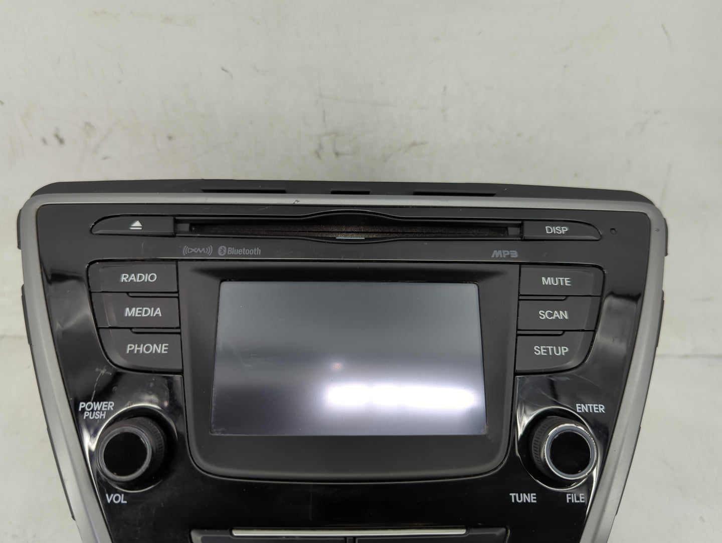 2014-2016 Hyundai Elantra Radio AM FM Cd Player Receiver Replacement P/N:96180-3X165GU Fits Fits 2014 2015 2016 OEM Used Aut