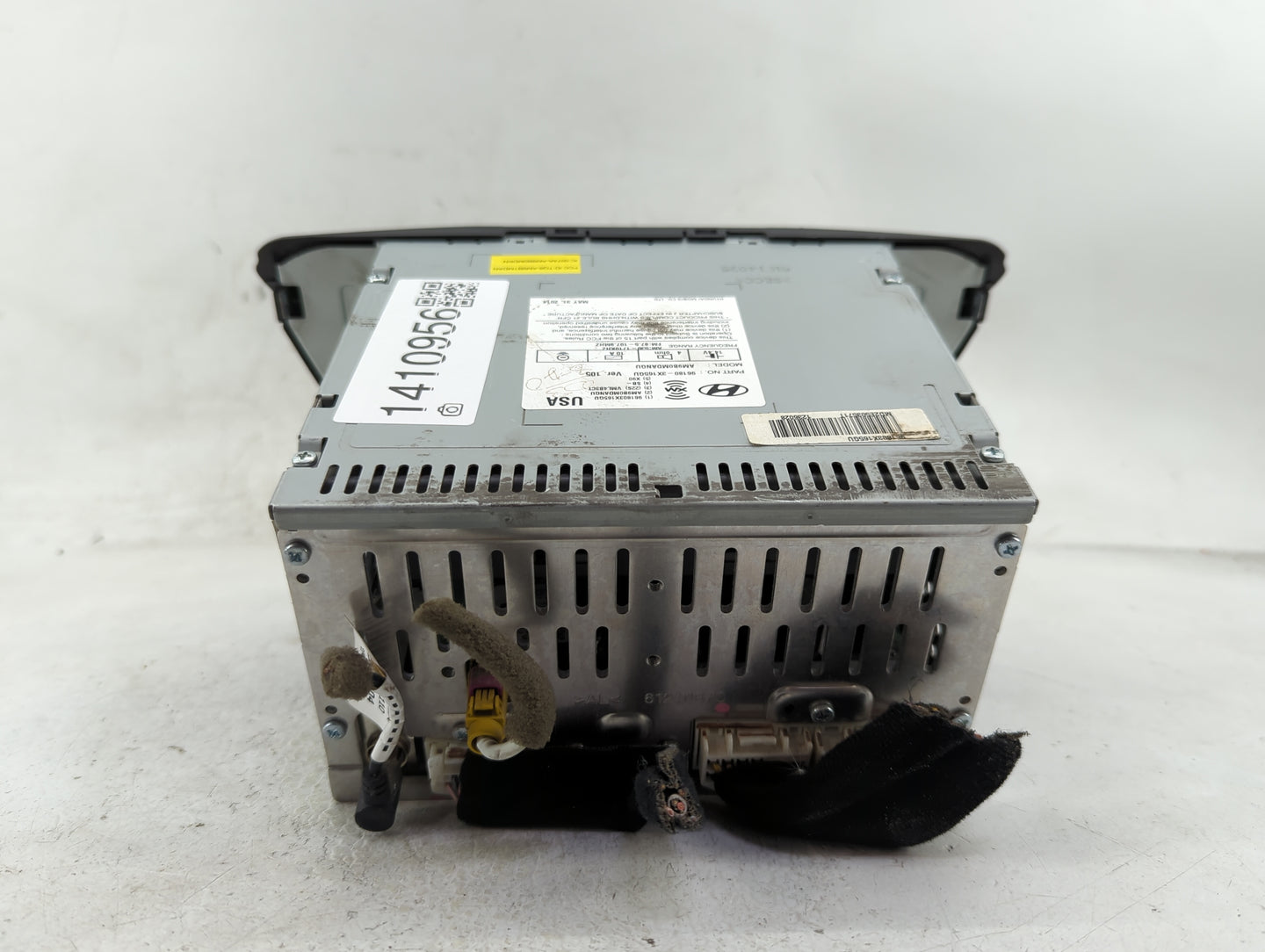 2014-2016 Hyundai Elantra Radio AM FM Cd Player Receiver Replacement P/N:96180-3X165GU Fits Fits 2014 2015 2016 OEM Used Aut