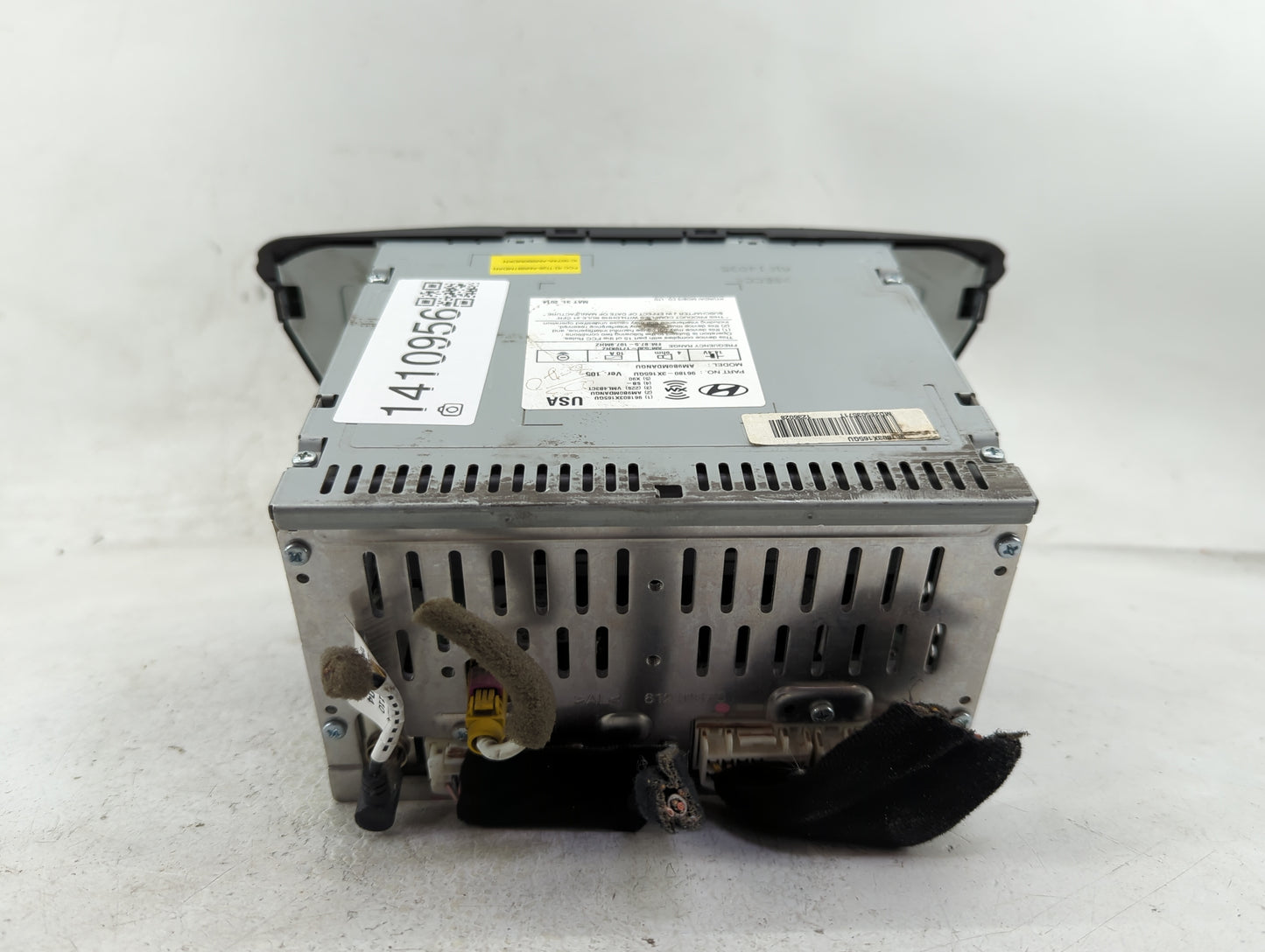 2014-2016 Hyundai Elantra Radio AM FM Cd Player Receiver Replacement P/N:96180-3X165GU Fits Fits 2014 2015 2016 OEM Used Aut