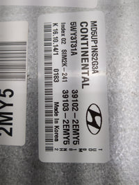 2015 Hyundai Elantra PCM Engine Control Computer ECU ECM PCU OEM P/N:MD5UP1NS2G3A 5WY3T31A, 39102-2EMY5, 39103-2EMY5 Fits OE