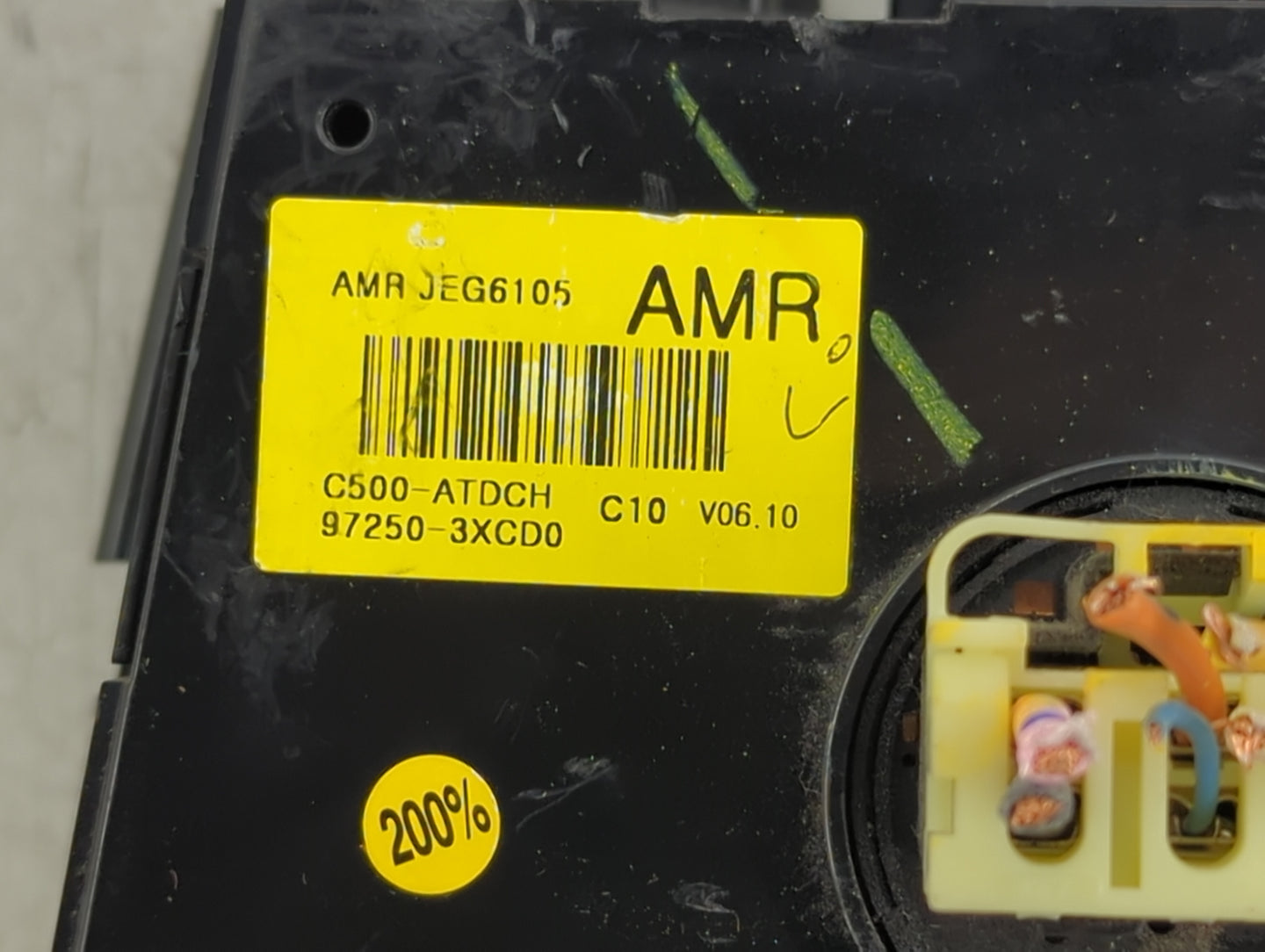 2014-2016 Hyundai Elantra Climate Control Module Temperature AC/Heater Replacement P/N:97250-3XCD0 C500-ATDCH Fits OEM Used 