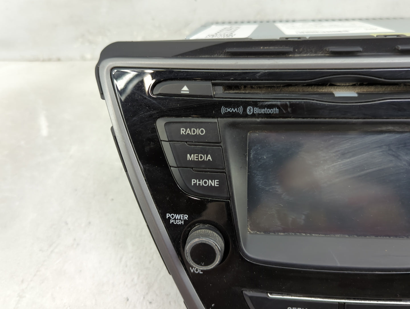 2014-2016 Hyundai Elantra Radio AM FM Cd Player Receiver Replacement P/N:96180-3X165GU AM9B0MDANGU Fits Fits 2014 2015 2016 