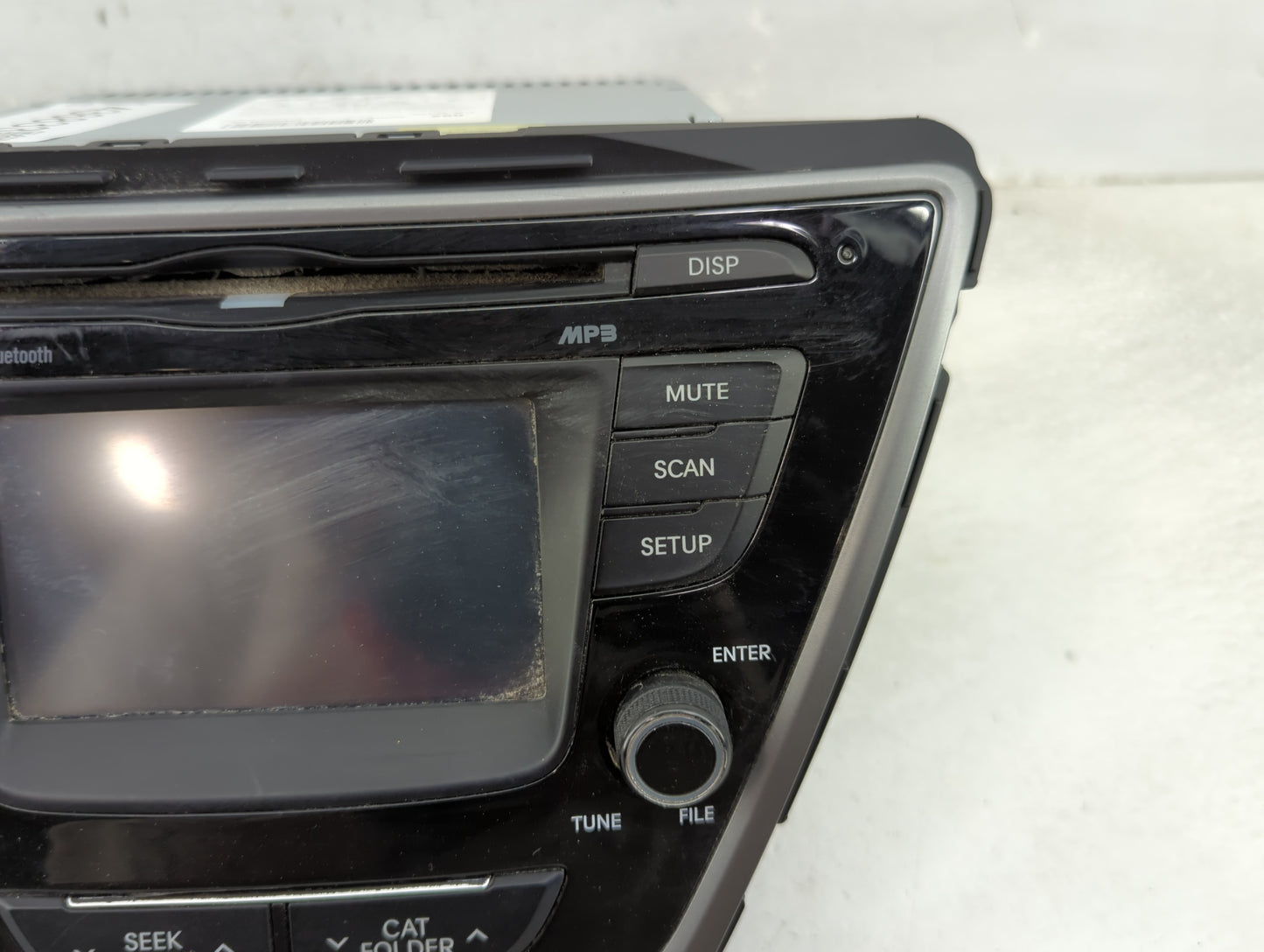 2014-2016 Hyundai Elantra Radio AM FM Cd Player Receiver Replacement P/N:96180-3X165GU AM9B0MDANGU Fits Fits 2014 2015 2016 