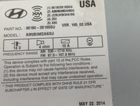 2014-2016 Hyundai Elantra Radio AM FM Cd Player Receiver Replacement P/N:96180-3X165GU AM9B0MDANGU Fits Fits 2014 2015 2016 