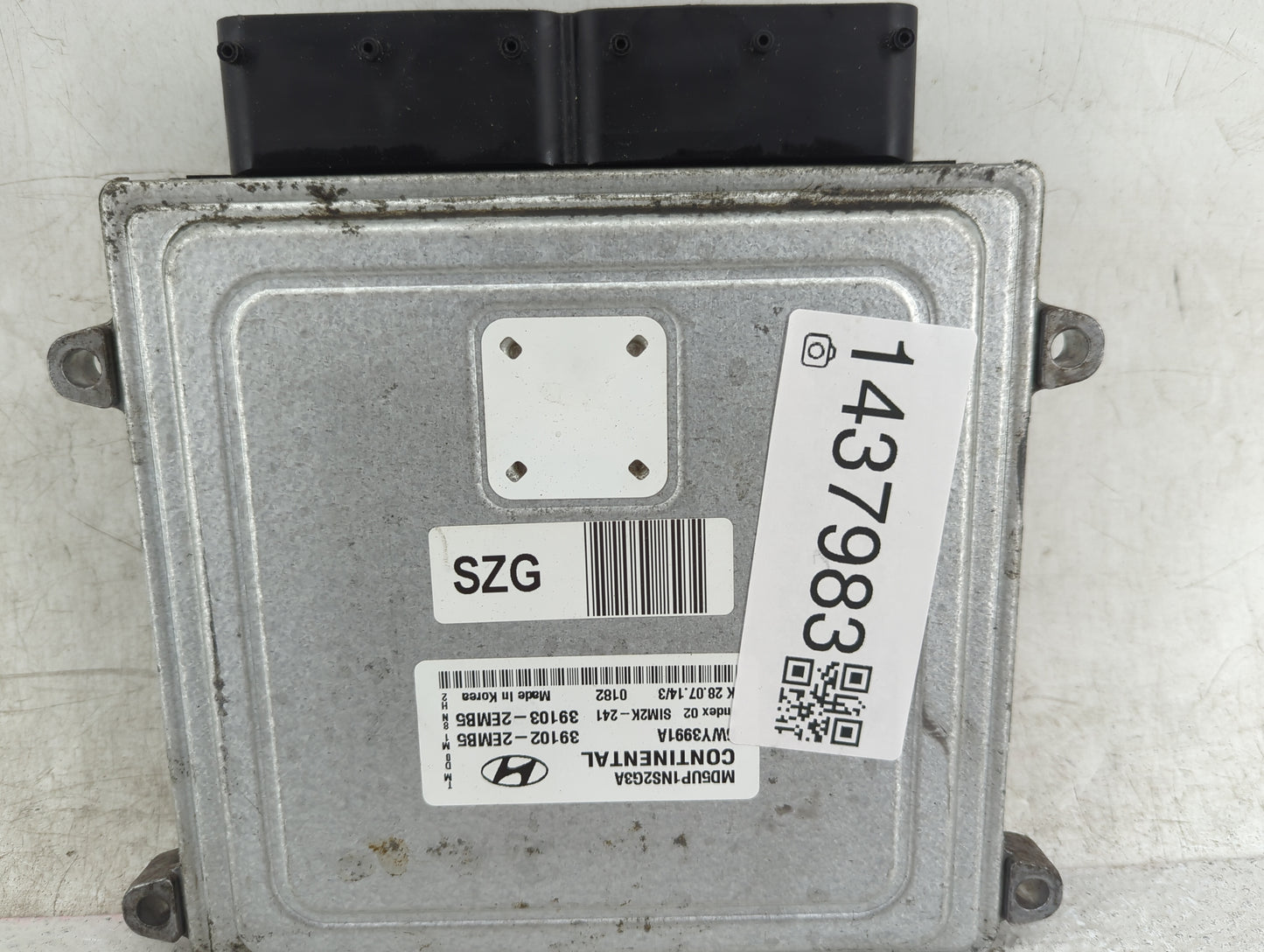 2015 Hyundai Elantra PCM Engine Control Computer ECU ECM PCU OEM Fits OEM Used Auto Parts - Oemusedautoparts1.com