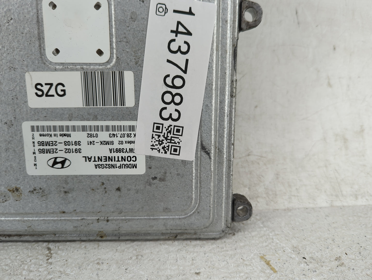 2015 Hyundai Elantra PCM Engine Control Computer ECU ECM PCU OEM Fits OEM Used Auto Parts - Oemusedautoparts1.com