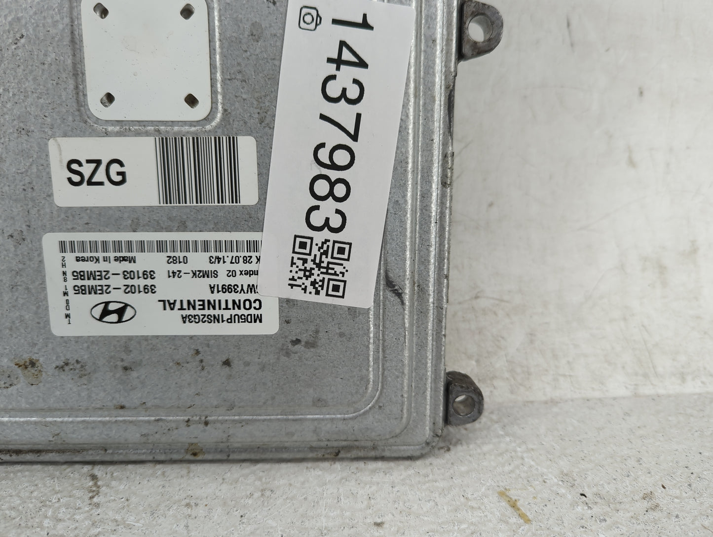 2015 Hyundai Elantra PCM Engine Control Computer ECU ECM PCU OEM Fits OEM Used Auto Parts - Oemusedautoparts1.com