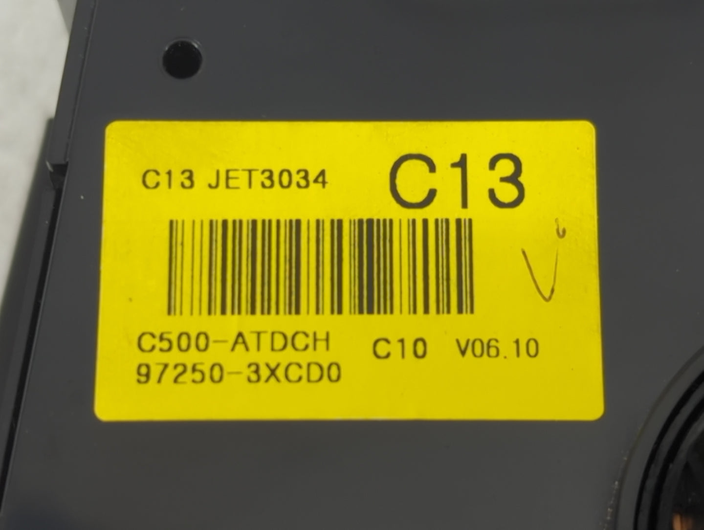 2014-2016 Hyundai Elantra Climate Control Module Temperature AC/Heater Replacement P/N:97250-3XCD0 C500-ATDCH Fits OEM Used 