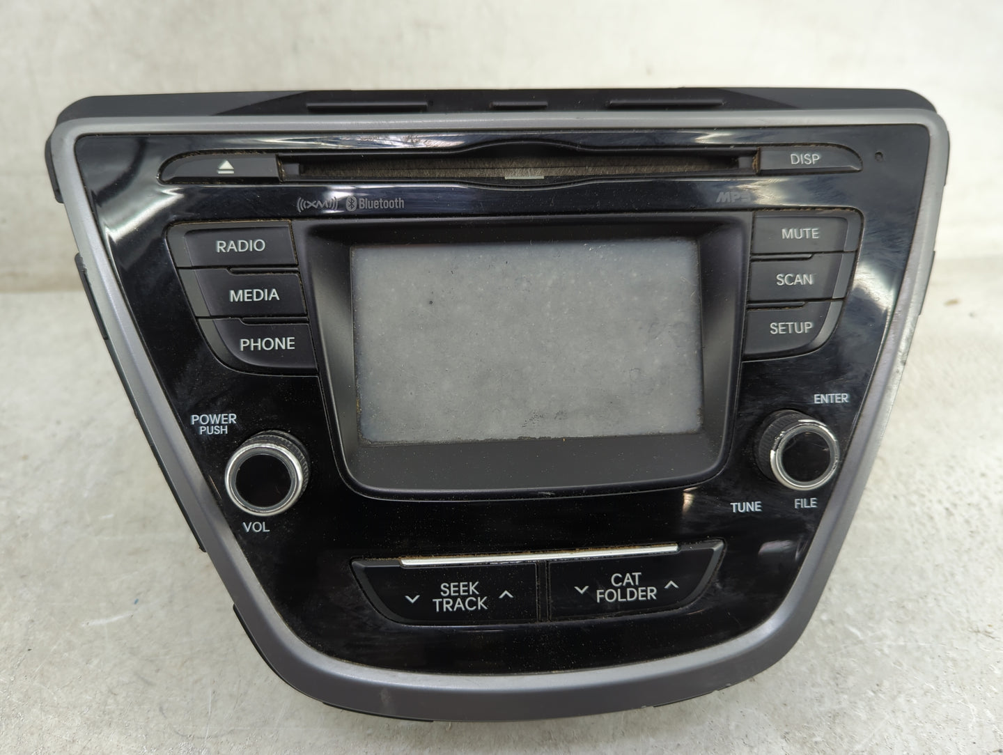 2015 Hyundai Elantra Radio AM FM Cd Player Receiver Replacement P/N:961803X175GU AM9B1MDANGU, TQ8-AM9B1MDAN, 5074A-AM9B0MDKN