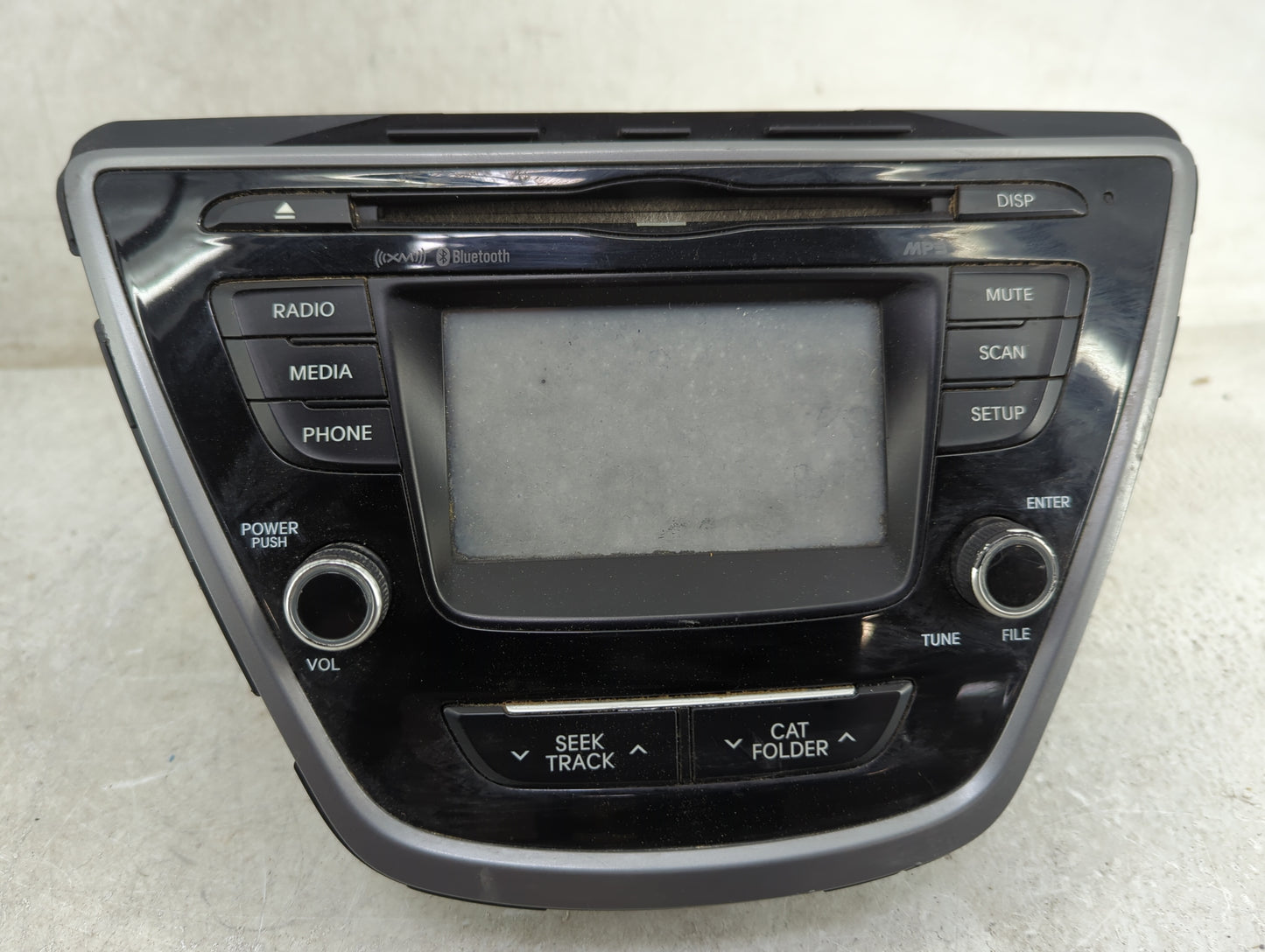 2015 Hyundai Elantra Radio AM FM Cd Player Receiver Replacement P/N:961803X175GU AM9B1MDANGU, TQ8-AM9B1MDAN, 5074A-AM9B0MDKN