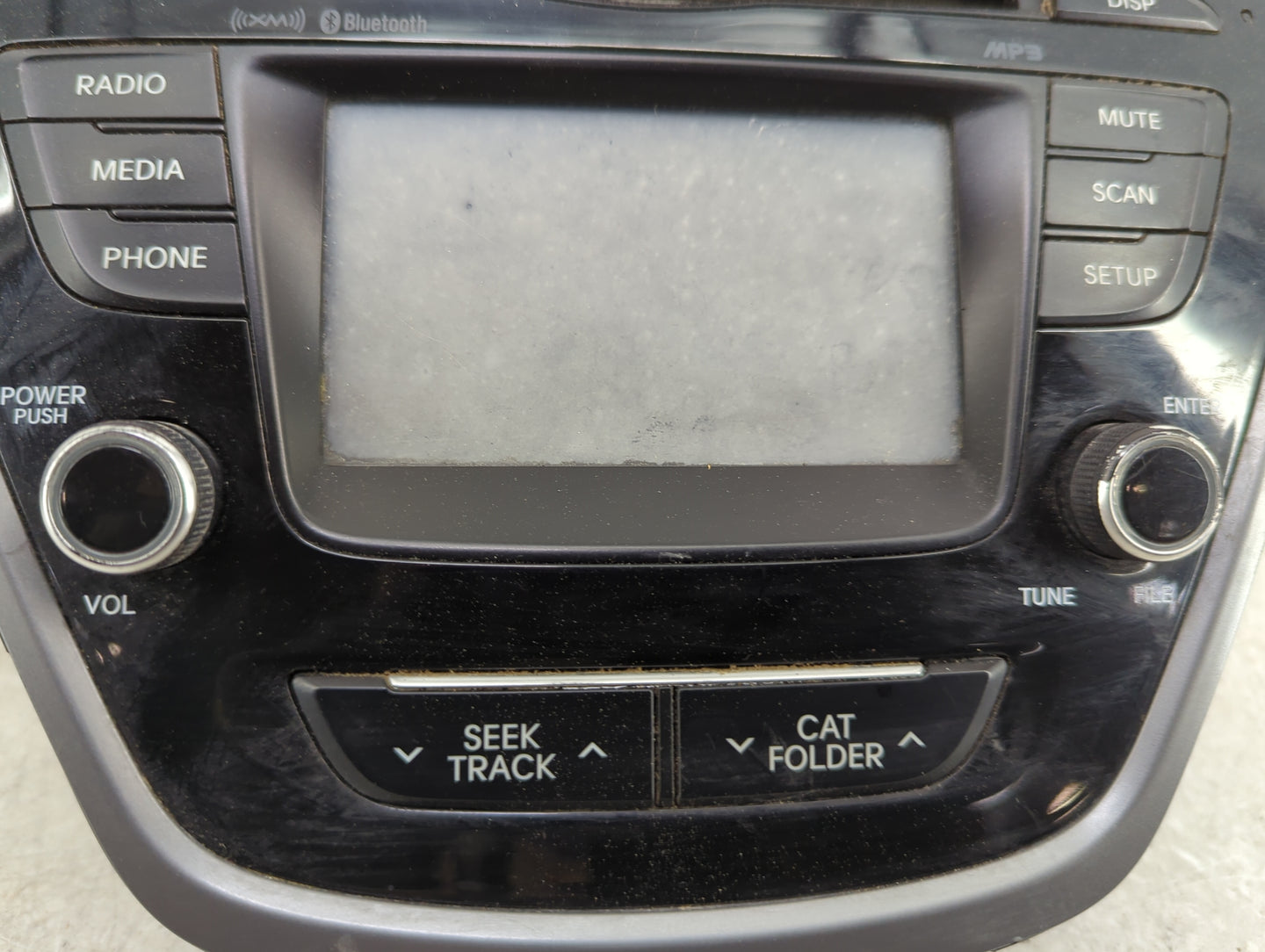 2015 Hyundai Elantra Radio AM FM Cd Player Receiver Replacement P/N:961803X175GU AM9B1MDANGU, TQ8-AM9B1MDAN, 5074A-AM9B0MDKN