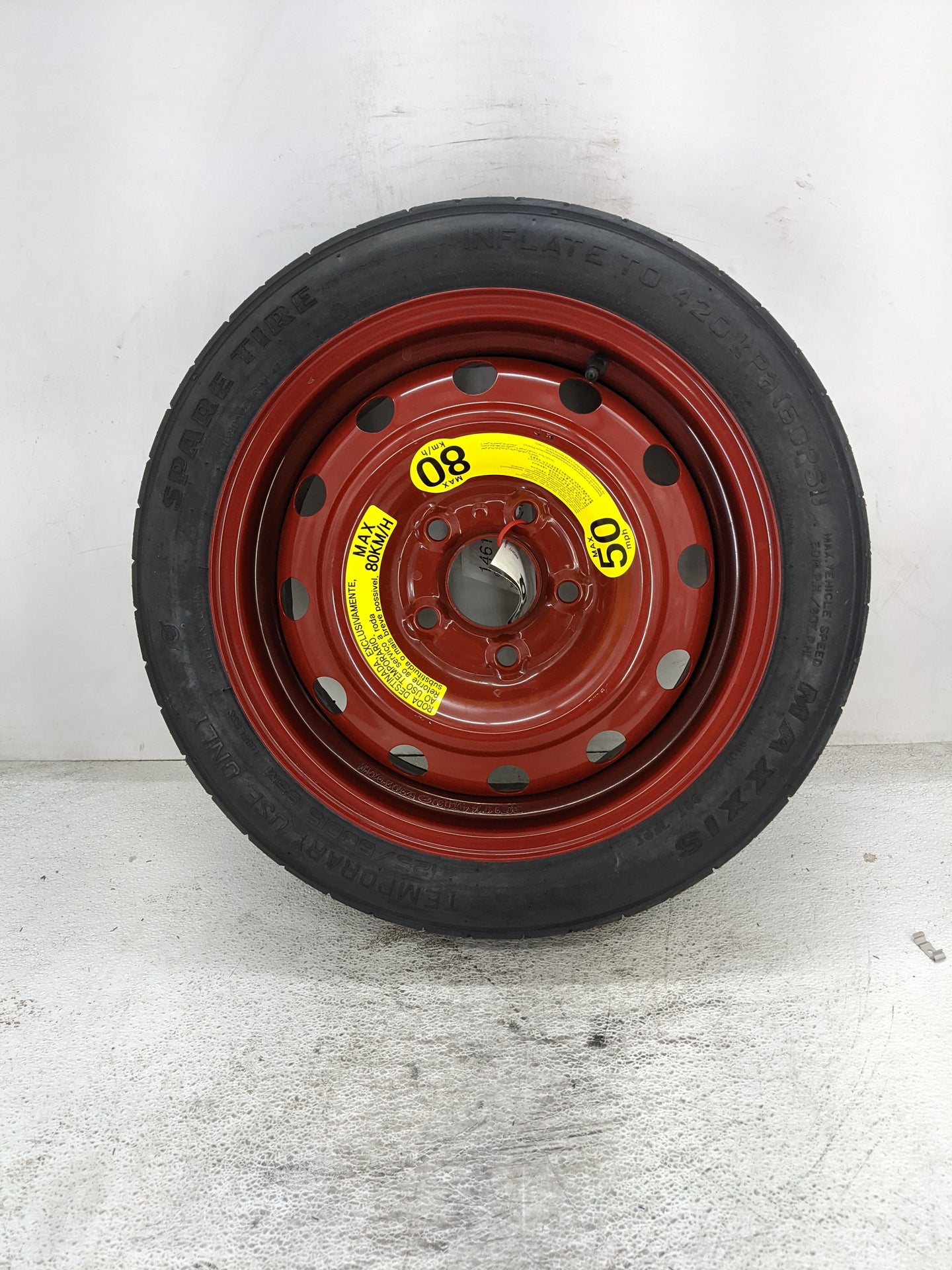 2007-2022 Hyundai Elantra Spare Donut Tire Wheel Rim Oem - Oemusedautoparts1.com