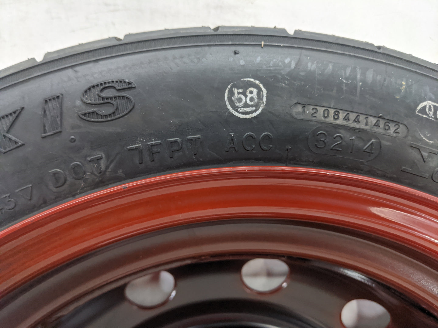 2007-2022 Hyundai Elantra Spare Donut Tire Wheel Rim Oem - Oemusedautoparts1.com