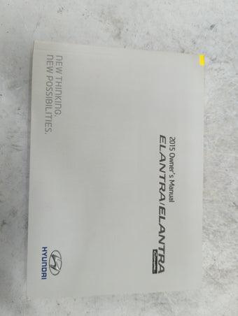 compare product 2015 Hyundai Elantra Owners Manual Book Guide P/N:F3XO-EU40E OEM Used Auto Parts
