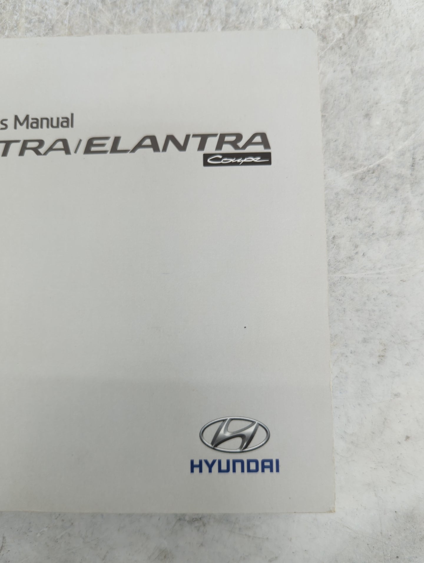 2015 Hyundai Elantra Owners Manual Book Guide P/N:F3XO-EU40E OEM Used Auto Parts - Oemusedautoparts1.com