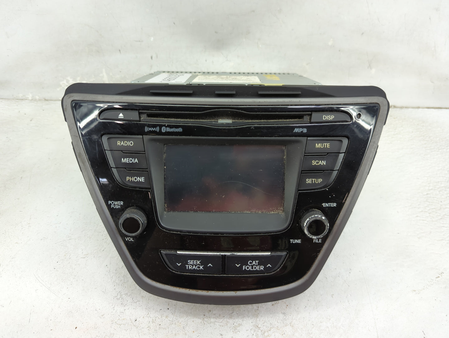 2014-2016 Hyundai Elantra Radio AM FM Cd Player Receiver Replacement P/N:961803X165GU AM9B0MDANGU Fits Fits 2014 2015 2016 O