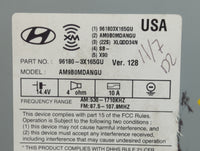 2014-2016 Hyundai Elantra Radio AM FM Cd Player Receiver Replacement P/N:961803X165GU AM9B0MDANGU Fits Fits 2014 2015 2016 O