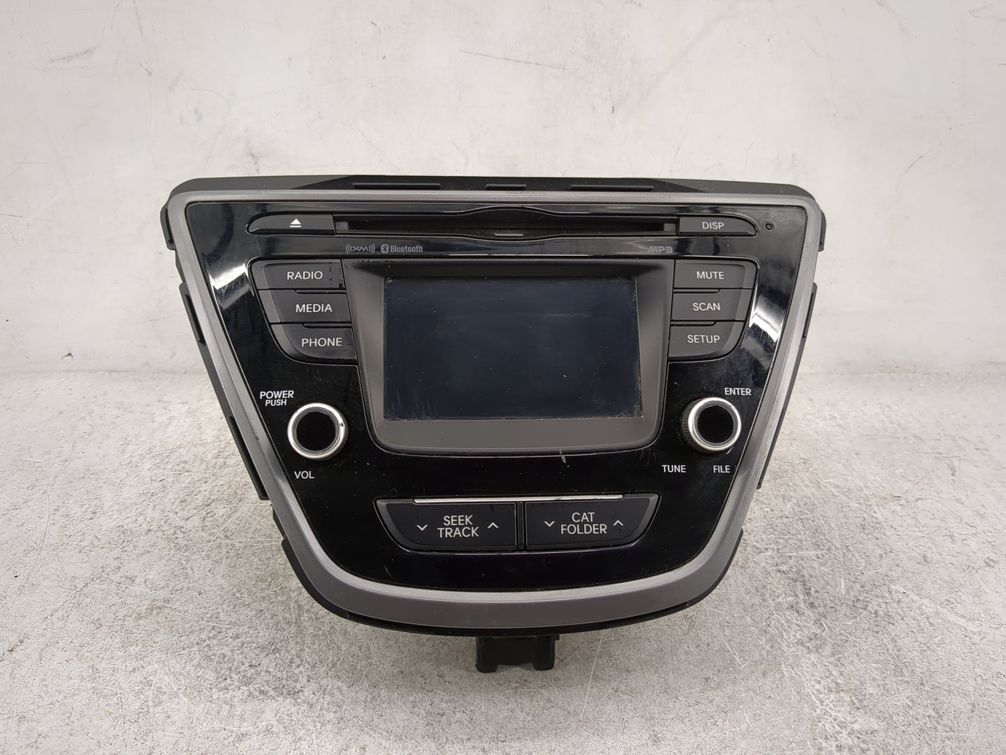 2014-2016 Hyundai Elantra Radio AM FM Cd Player Receiver Replacement P/N:961803X165GU AM9B0MDANGU Fits Fits 2014 2015 2016 O