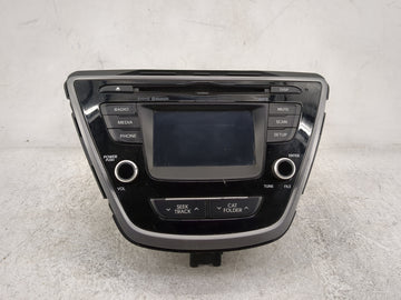 2014-2016 Hyundai Elantra Radio AM FM Cd Player Receiver Replacement P/N:961803X165GU AM9B0MDANGU Fits Fits 2014 2015 2016 O