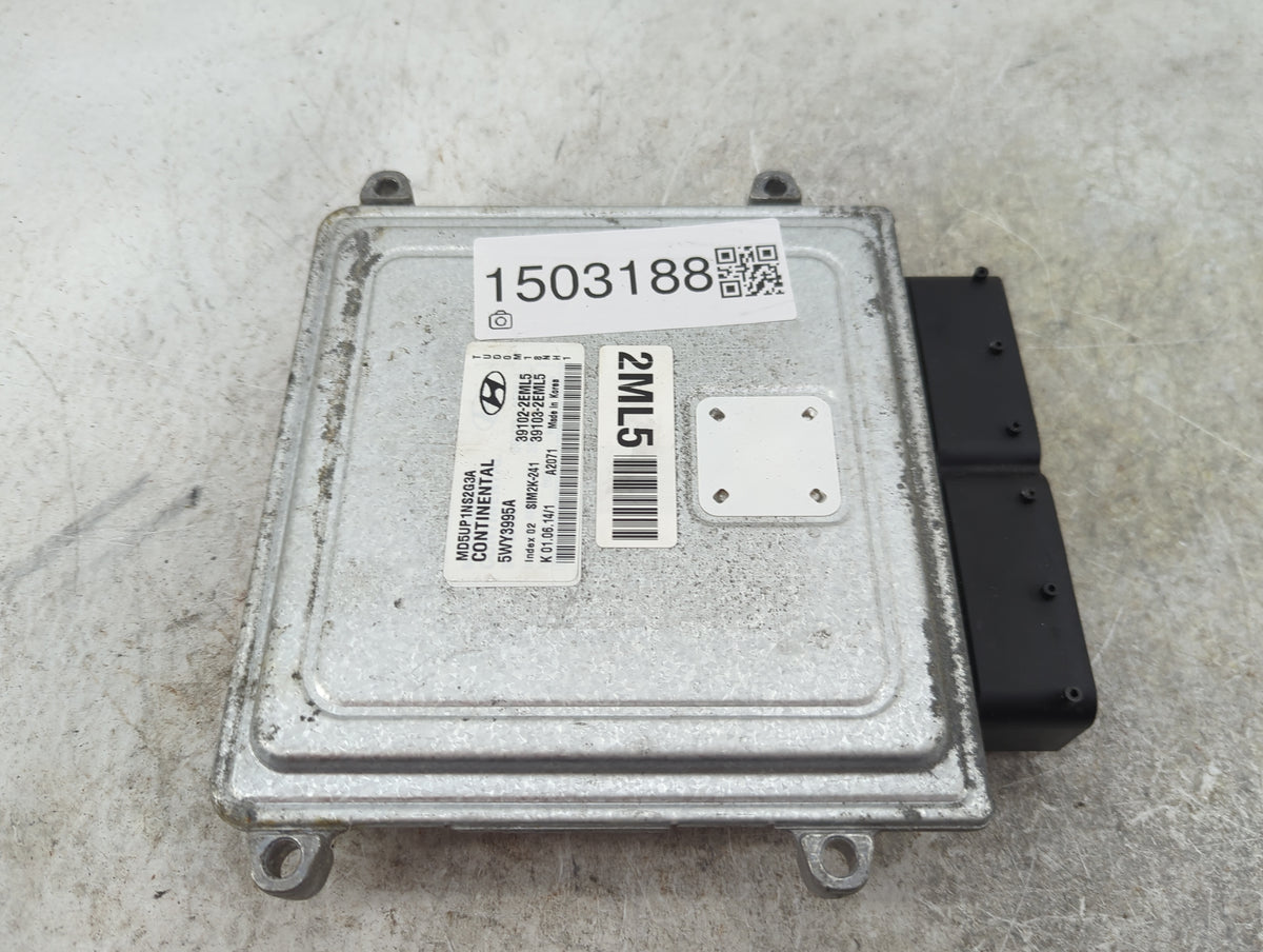2014-2016 Hyundai Elantra PCM Engine Control Computer ECU ECM PCU OEM P/N:MD5UP1N2G3A 5WY3995A Fits Fits 2014 2015 2016 OEM 