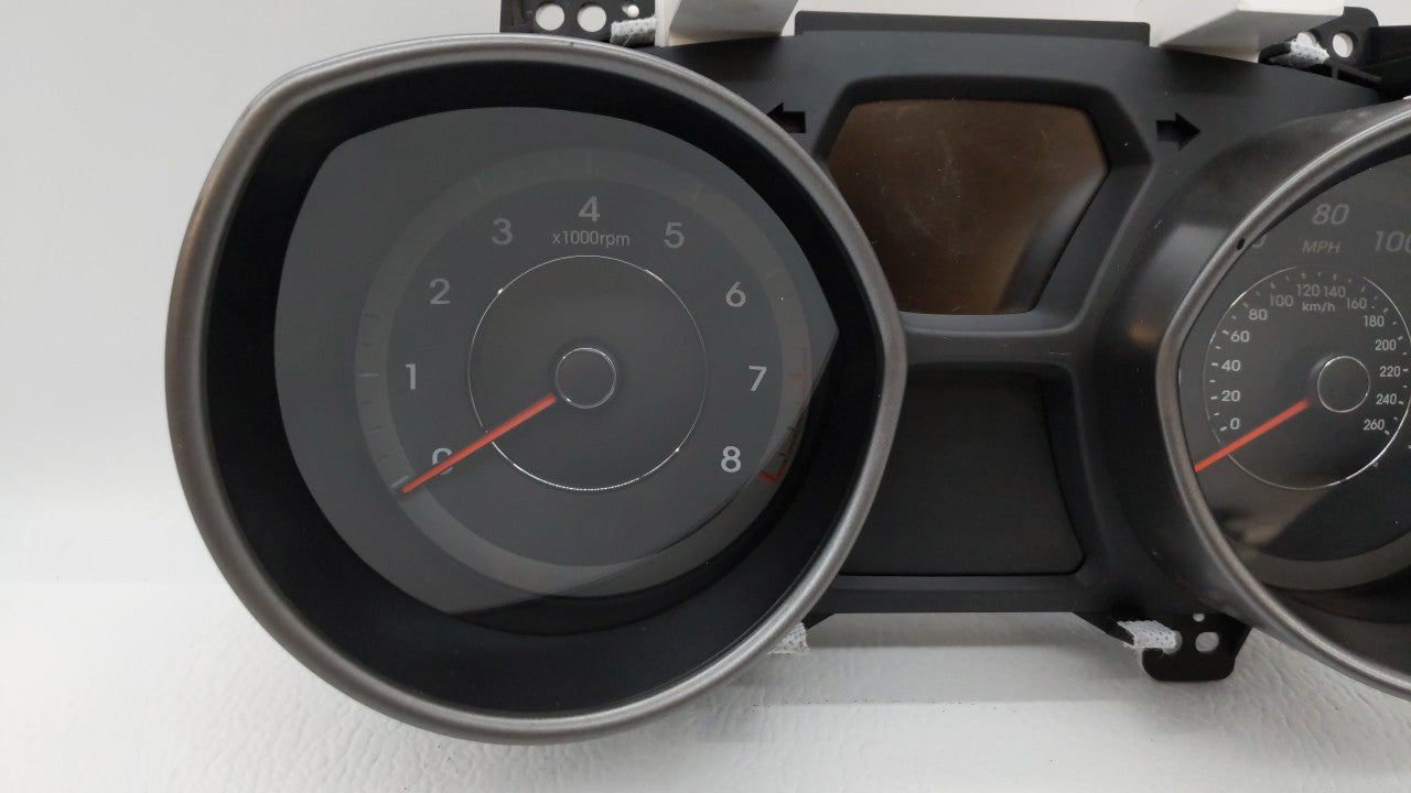 2014-2016 Hyundai Elantra Instrument Cluster Speedometer Gauges P/N:94004-3Y010 Fits Fits 2014 2015 2016 OEM Used Auto Parts