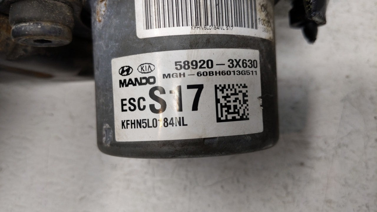 2014-2016 Hyundai Elantra ABS Pump Control Module Replacement P/N:58920-3X630 BE6003G510 Fits Fits 2014 2015 2016 OEM Used A