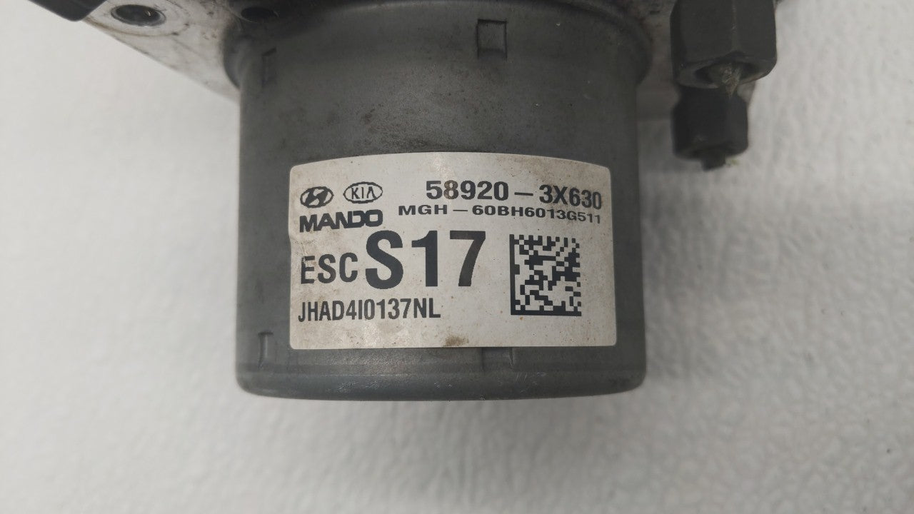 2014-2016 Hyundai Elantra ABS Pump Control Module Replacement P/N:58920-3X630 BE6003G510 Fits Fits 2014 2015 2016 OEM Used A