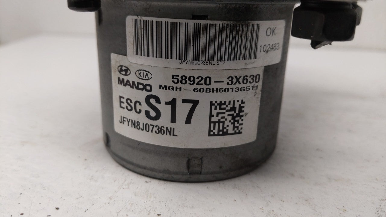 2014-2016 Hyundai Elantra ABS Pump Control Module Replacement P/N:58920-3X630 BE6003G510 Fits Fits 2014 2015 2016 OEM Used A