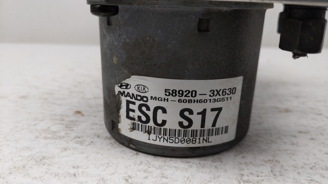 2014-2016 Hyundai Elantra ABS Pump Control Module Replacement P/N:58920-3X630 BE6003G510 Fits Fits 2014 2015 2016 OEM Used A