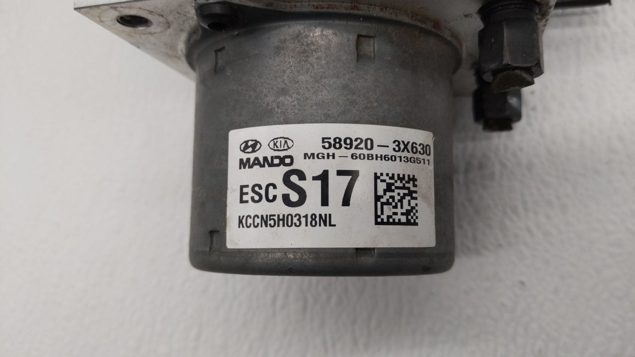 2014-2016 Hyundai Elantra ABS Pump Control Module Replacement P/N:58920-3X630 BE6003G510 Fits Fits 2014 2015 2016 OEM Used A