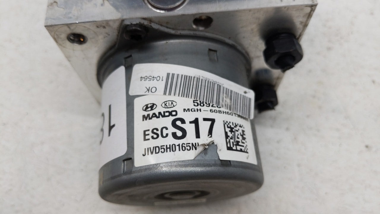 2014-2016 Hyundai Elantra ABS Pump Control Module Replacement P/N:58920-3X630 BE6003G510 Fits Fits 2014 2015 2016 OEM Used A
