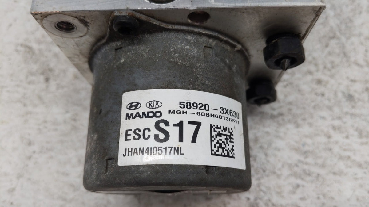 2014-2016 Hyundai Elantra Anti-Lock Brake ABS Pump Module Actuator OEM P/N:58920-3X630 BE6003G510 Fits Fits 2014 2015 2016 O