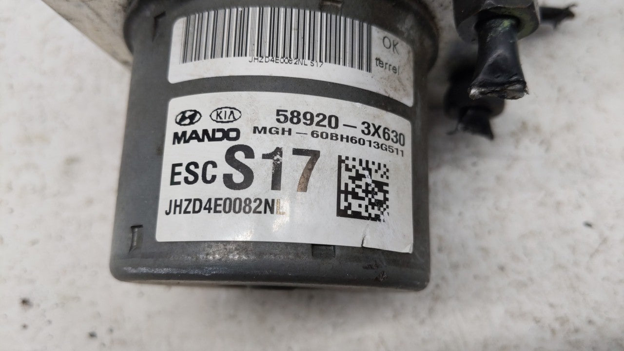 2014-2016 Hyundai Elantra ABS Pump Control Module Replacement P/N:58920-3X630 BE6003G510 Fits Fits 2014 2015 2016 OEM Used A