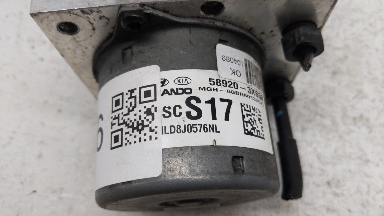 2014-2016 Hyundai Elantra ABS Pump Control Module Replacement P/N:58920-3X630 BE6003G510 Fits Fits 2014 2015 2016 OEM Used A