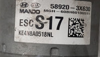 2014-2016 Hyundai Elantra ABS Pump Control Module Replacement P/N:58920-3X630 BE6003G510 Fits Fits 2014 2015 2016 OEM Used A