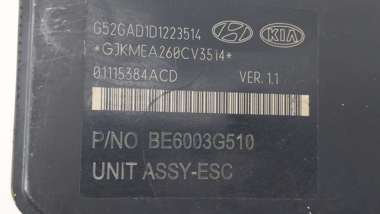 2014-2016 Hyundai Elantra ABS Pump Control Module Replacement P/N:58920-3X630 BE6003G510 Fits Fits 2014 2015 2016 OEM Used A