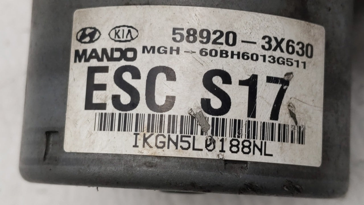 2014-2016 Hyundai Elantra ABS Pump Control Module Replacement P/N:58920-3X630 BE6003G510 Fits Fits 2014 2015 2016 OEM Used A