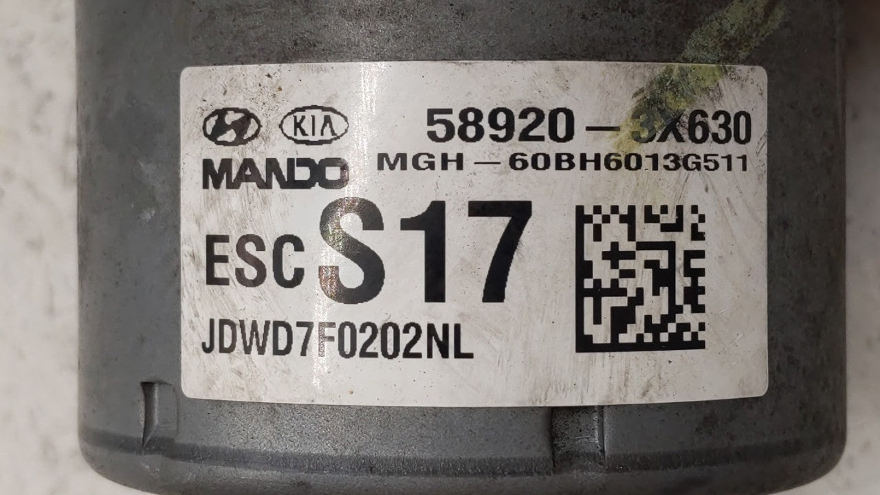 2014-2016 Hyundai Elantra ABS Pump Control Module Replacement P/N:58920-3X630 BE6003G510 Fits Fits 2014 2015 2016 OEM Used A