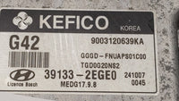 2015 Hyundai Elantra PCM Engine Control Computer ECU ECM PCU OEM P/N:39193-2EGE0 39133-2EGE0 Fits OEM Used Auto Parts - Oemu