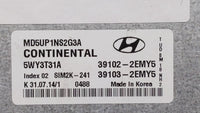 2015 Hyundai Elantra PCM Engine Control Computer ECU ECM PCU OEM P/N:39102-2EMY5 39103-2EMY5 Fits OEM Used Auto Parts - Oemu